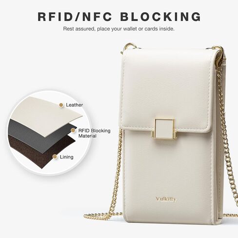 Cell Phone Purse with Crossbody Strap, Small Crossbody Purse for Women, Mobile Phone Bags, Leather Passport Bag in Saudi Arabia