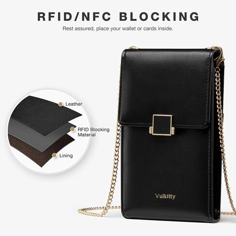 Cell Phone Purse with Crossbody Strap, Small Crossbody Purse for Women, Mobile Phone Bags, Leather Passport Bag in Saudi Arabia