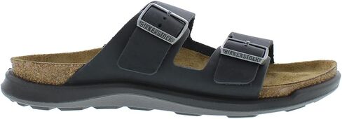 Birkenstock Arizona Crosstown ضيقة الأحذية للجنسين الحجم 4 ، اللون: أسود in Saudi Arabia
