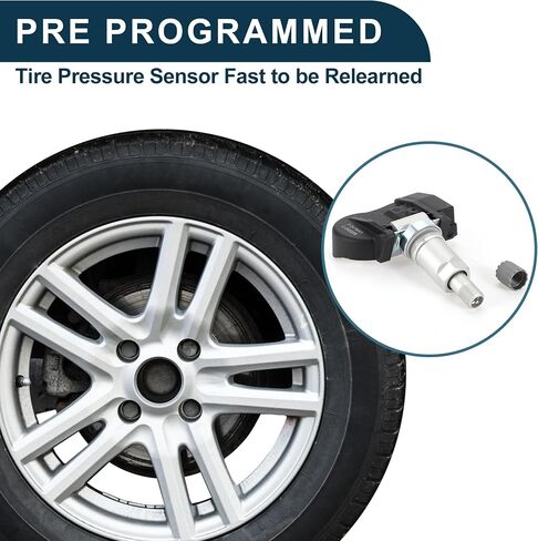 Tire Pressure Sensor for Volvo XC60 2010-2017 433MHz No.31341893/31341171 Tire Pressure Monitoring Sensor 1 Pc in Saudi Arabia