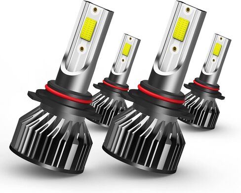 تناسب تويوتا RAV4 (2006-2012) و （1998-2000 مصابيح المصابيح الأمامية LED ، 9005/HB3 شعاع High و 9006/HB4 Low Beam ، حزمة 4 in Kuwait