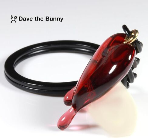 Dave The Bunny Heart Keychain in Kuwait