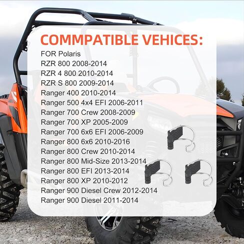 3Pcs Air Box Cover Clip for Polaris RZR 800 Ranger 400 500 700 800 900 2005-2016 OEM 7710621 7710714 7710571 in Saudi Arabia