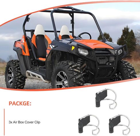 3Pcs Air Box Cover Clip for Polaris RZR 800 Ranger 400 500 700 800 900 2005-2016 OEM 7710621 7710714 7710571 in Saudi Arabia