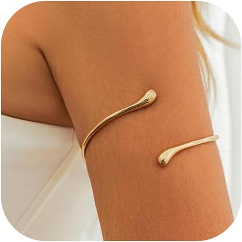 Gold Arm Cuff Arm Cuff Jewelry for Women Silver Arm Cuff Gold Cuff Bracelets Arm Cuff Bangle for Teen Girls in Kuwait