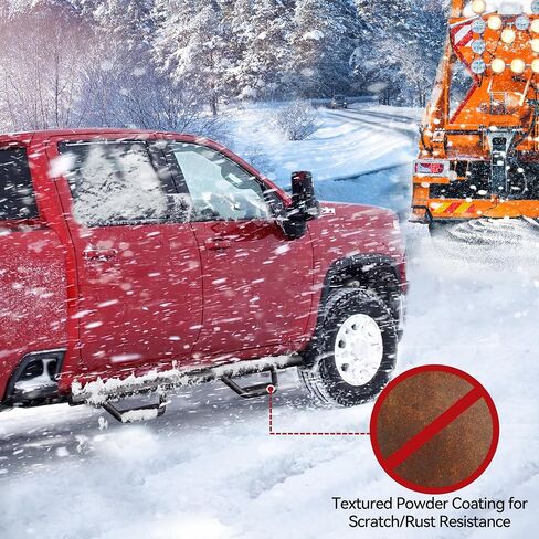 YITAMOTOR Running Boards: Compatible with 2015-2025 Chevy Colorado/Gmc Canyon Crew Cab, Drop Down Side Steps, 3.5 Inch Carbon Steel Nerf Bars in Saudi Arabia