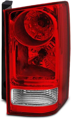 AKKON - For Honda Pilot Red Clear Rear Tail Light Brake Tail Lamp Driver Left Side Replacement Assembly in Saudi Arabia