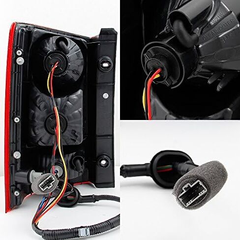 AKKON - For Honda Pilot Red Clear Rear Tail Light Brake Tail Lamp Driver Left Side Replacement Assembly in Saudi Arabia