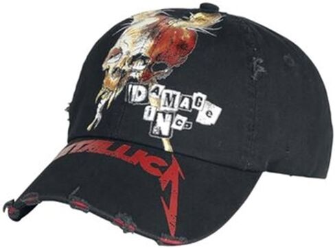 Metallica Darm Inc Hate Men's Hat ، Black in Saudi Arabia