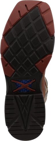Twisted X Men's 12" Western Work Boot, Square Toe Alloy Toe with CellStretch in Saudi Arabia