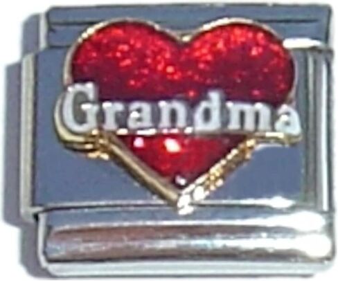 Grandma Red Heart Italian Charm in Saudi Arabia