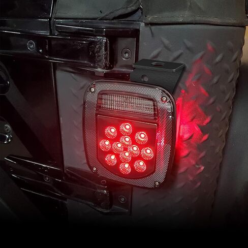 for Wrangler JL CB Radio Antenna Spare Tire Mount Bracket Compatible with 2018 2019 2020 2021 2022 2023 2024 Jeep Wrangler JL JLU (2/4 Doors), Carbon Steel Antenna Mounting Holder Stand in Saudi Arabia