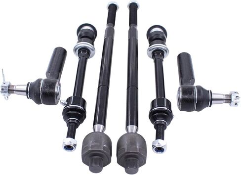 مجموعة التعليق الأمامية Motoku لـ RAM 1500 5-LUG 2013-2018 ، RAM 1500 Classic 2019-2024 Inner و Outer Tie Rod Lists end end end end end in Saudi Arabia