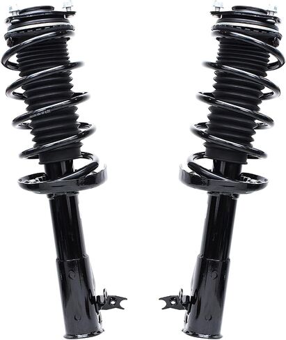 Detroit Axle - Struts Shocks for 2006-2011 Honda Civic Acura CSX Complete 2 Front Struts w/Coil Springs Assembly 2 Rear Shock Absorbers 2007 2008 2009 2010 Replacement Suspension in Saudi Arabia