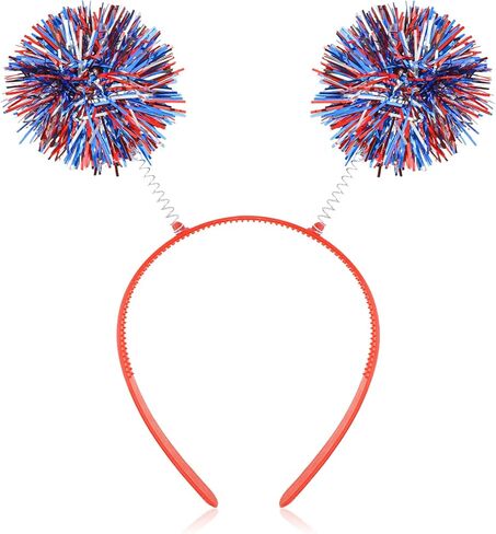Cubaco Pom Pom عقال عيد ميلاد عقال عيد ميلاد للفتيات ، وعصابات رأس Pomni عيد ميلاد فتاة رئيس الكبرياء إكسسوارات الشعر الأرجواني للنساء الغريبة مناسبة للبالغين الملحقات حفلة in Kuwait