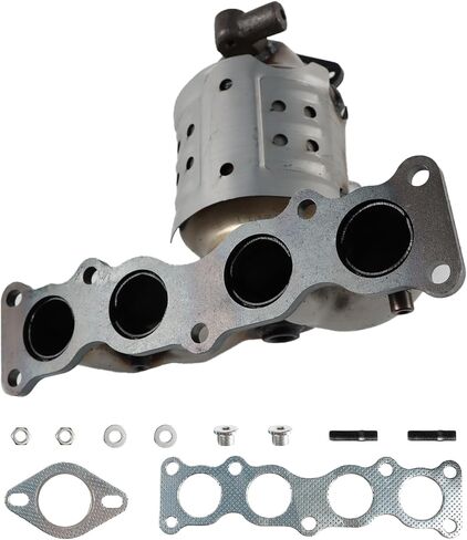 Front Catalytic Converter Compatible with 2019-2020 Hyundai Santa Fe, 2018-2021 Hyundai Tucson, 2016-2020 Kia Sorento, fit for 2017-2022 Kia Sportage 2.4L DOHC L4 AWD ONLY 674-091 in Saudi Arabia