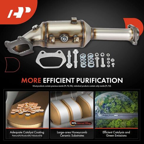 A-Premium Right Catalytic Converter Kit Direct-Fit Compatible with Jeep Wrangler 2012-2018, Wrangler JK 2018, 3.6L, EPA Compliant, Replace# 68085119AB, 68085119AE in Saudi Arabia