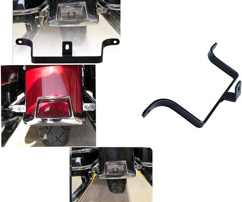 Rear Steel Saddlebag To Fender Support Bracket For Harley Touring Road King Electra Glide FLHT FLT FLTR FLHX 1984-2008 (Chrome) in Saudi Arabia