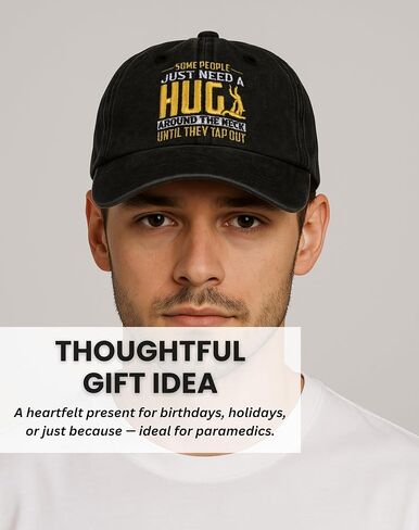 InnoBeta Jiu Jitsu Gifts Cap for Men - Adjustable Vintage Washed Cotton Embroidered Hat - Gift for Brazilian Coach Player Kids Boys - Dark Grey in Saudi Arabia