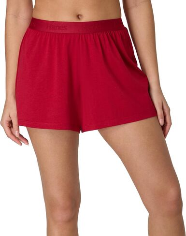 Hanes Women's Originals Sleep, 2-Pack, Comfywear Supersoft Lounge Shorts Pack, 3.25" in Saudi Arabia