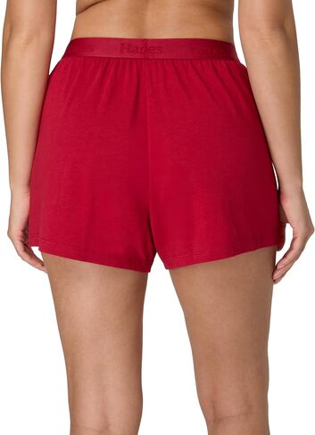 Hanes Women's Originals Sleep, 2-Pack, Comfywear Supersoft Lounge Shorts Pack, 3.25" in Saudi Arabia