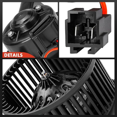 A-Premium HVAC Heater Blower Motor Assembly Compatible with Dodge, Mitsubishi & Ram Vehicles - Dakota 2005-2010, Raider 2006-2009, Dakota 2011 - Front Side, Replace# 2400-530279, 2400530279 in Saudi Arabia
