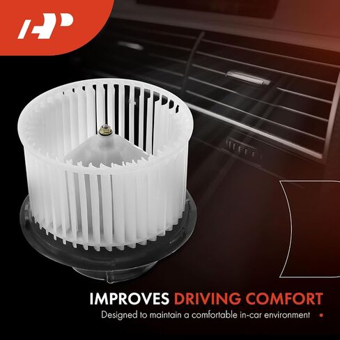 A-Premium HVAC Heater Blower Motor and Resistor Assembly Compatible with Nissan Vehicles - Versa 2007-2011 - Front,with Fan Cage, with Manual Temperature Control, Replace# 27150ED50A, 2-PC Set in Saudi Arabia