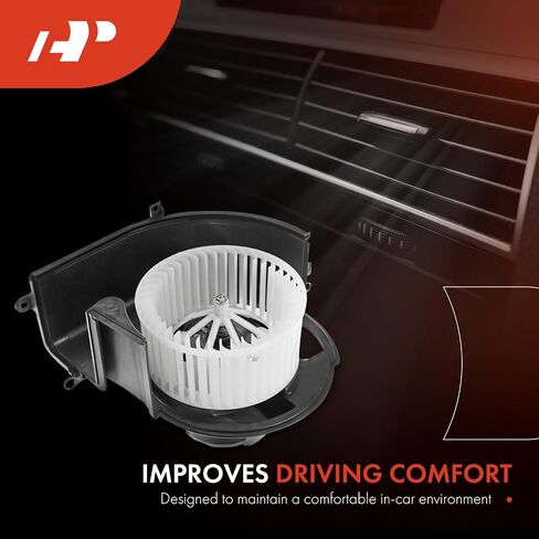 A-Premium HVAC Heater Blower Motor and Resistor Assembly Compatible with BMW Vehicles - X5 2014 2016-2017, X6 2015, Sport Utility - Front Side, Replace # 64119222072, 64119266185, 2-PC Set in Saudi Arabia