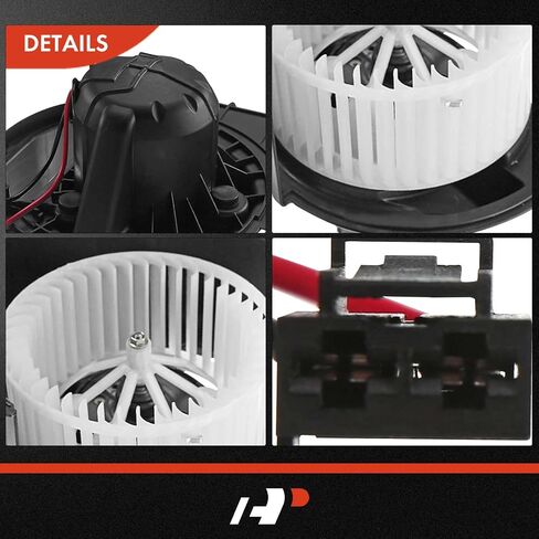 A-Premium HVAC Heater Blower Motor and Resistor Assembly Compatible with BMW Vehicles - X5 2014 2016-2017, X6 2015, Sport Utility - Front Side, Replace # 64119222072, 64119266185, 2-PC Set in Saudi Arabia