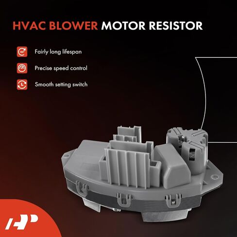 A-Premium HVAC Heater Blower Motor and Resistor Assembly Compatible with BMW Vehicles - X5 2014 2016-2017, X6 2015, Sport Utility - Front Side, Replace # 64119222072, 64119266185, 2-PC Set in Saudi Arabia