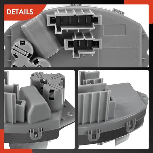 A-Premium HVAC Heater Blower Motor and Resistor Assembly Compatible with BMW Vehicles - X5 2014 2016-2017, X6 2015, Sport Utility - Front Side, Replace # 64119222072, 64119266185, 2-PC Set in Saudi Arabia