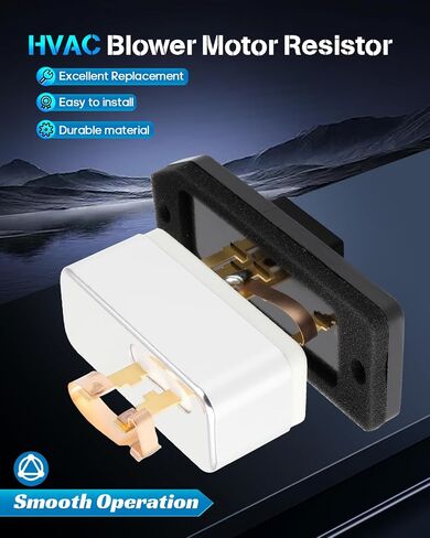 ECCPP AC Blower Motor Resistor for 2003-2008 for Dodge RAM 1500/2003-2009 for Dodge RAM 2500/2003-2009 for Dodge RAM 3500/2008-2010 for Dodge RAM 4500/2008-2010 for ram 5500 fan Ru661 in Saudi Arabia