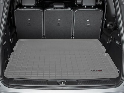 WeatherTech Cargo Trunk Liner for Jeep Grand Wagoneer, Wagoneer - Behind 2nd Row (401488) Black in Kuwait