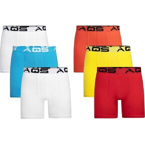 aqs Mens Boxer Briefs 6 Pack in Saudi Arabia