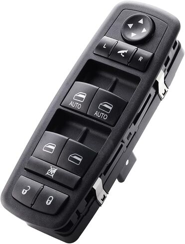 Driver Side Power Window Switch for 2008-2012 Dodge Grand Caravan Journey Nitro Ram 1500/2500 /3500, Ram1500/2500/3500/4500/5500, Chrysle Town&Country, Jp Liberty Master Door Lock Control 4602533AB in Saudi Arabia