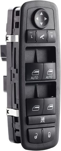 Driver Side Power Window Switch for 2008-2012 Dodge Grand Caravan Journey Nitro Ram 1500/2500 /3500, Ram1500/2500/3500/4500/5500, Chrysle Town&Country, Jp Liberty Master Door Lock Control 4602533AB in Saudi Arabia