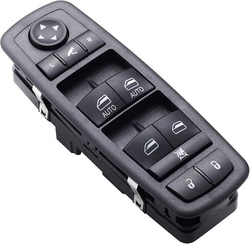 Driver Side Power Window Switch for 2008-2012 Dodge Grand Caravan Journey Nitro Ram 1500/2500 /3500, Ram1500/2500/3500/4500/5500, Chrysle Town&Country, Jp Liberty Master Door Lock Control 4602533AB in Saudi Arabia