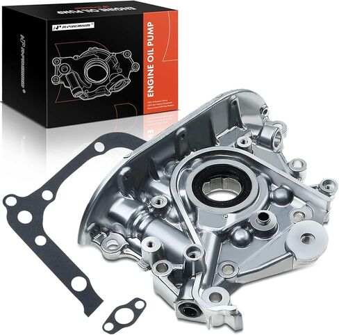 A-Premium Standard Volume Oil Pump with Gasket Compatible with Toyota Corolla 1983-1992, Tercel 1980-1988, MR2 1985-1989, Celica 1990-1993 & Geo Prizm 1989-1992, 1.5L 1.6L in Saudi Arabia