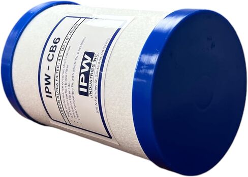 IPW Industries Inc. Compatible Replacement CB6 Hydro Guard Carbon Block Water Filter for MP System - 2 Pack in Kuwait