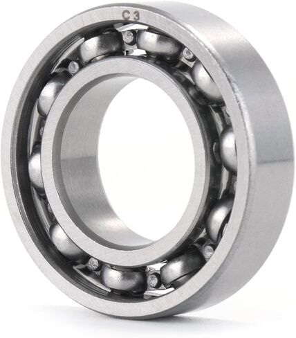 Xike 2 PCS 6903 C3 الأخدود العميق يحمل 17 × 30 × 7 مم ، و Chrome Steel Open C3 محمل للعجلات الصناعية ومضخة المعدات والترس. in Kuwait