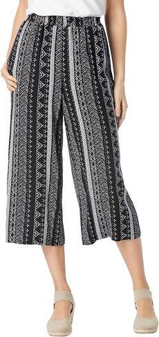 Woman Within Plus Size Pull-On Elastic-Waist Soft Capri in Saudi Arabia