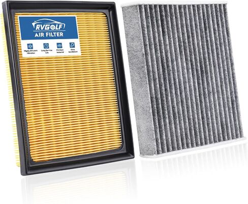 Engine+Cabin Air Filters Fit for Ford Bronco 2025 2024 2023 2022 2021 2.3L 2.7L Engine Air Filter Replacement Cabin Air Filter Accessories# CF12772 MB3G-9601AA in Saudi Arabia