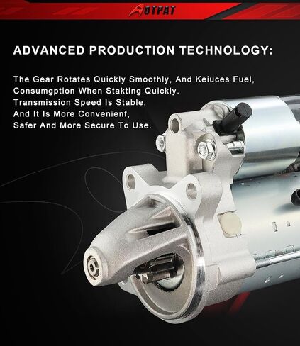 19247 New Starter Motor Fit for: -ford F150 2013 2014 2015 5.0 V8 E150 Expedition350 F250 F350 Super Duty 13-19 ، for: -lincoln Navigator 2013-2014 4.6L 5.4L 6.2L 6.8L V8 V10 OE DL3T11000AA in Kuwait