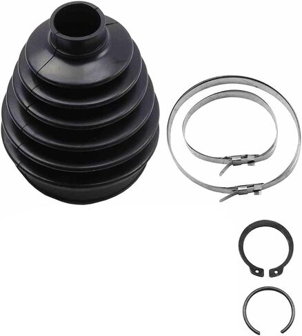 Replacement Front Outer CV Joint Boot Kit for 1997-2019 Acura, Honda, Hyundai, INFINITI, Isuzu, Jaguar, Land Rover, Mazda, Mercedes-Benz, Mitsubishi, Nissan, Toyota, Volvo (4WD) in Saudi Arabia