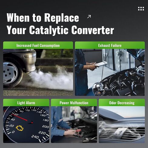 Left & Right Catalytic Converter Replacement Compatible with 2005-2007 Jeep Liberty 3.7L V6 Replacement for 52129439AE 52129439AB 409 Stainless Steel in Saudi Arabia