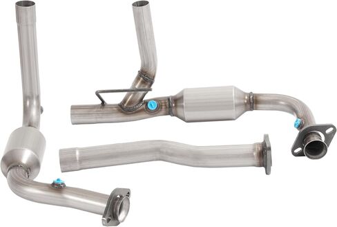 Left & Right Catalytic Converter Replacement Compatible with 2005-2007 Jeep Liberty 3.7L V6 Replacement for 52129439AE 52129439AB 409 Stainless Steel in Saudi Arabia