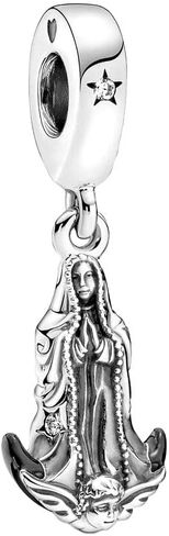 Aoomors Lucky Amulet Charm Sterling Silver Enamel Good Fortune Bead Gift for Women European Bracelet Necklace in Saudi Arabia