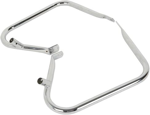 XMT-MOTO Hard Saddlebag Guard Bracket Fit for Harley Touring Electra Glide Road Glide Road King Street Glide 1997-2013,Chrome in Saudi Arabia