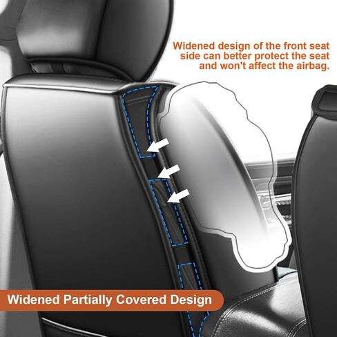 أغطية مقعد مخصصة متوافقة مع Nissan Kicks 2018-2025 ، واقي وسادة المقعد الخلفي للجلد من PU Leath in Kuwait