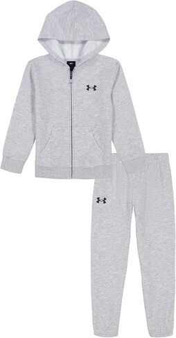 Under Armour UA RIVAL PRINT FILL HOODIE, Morph Green, 2T in Kuwait